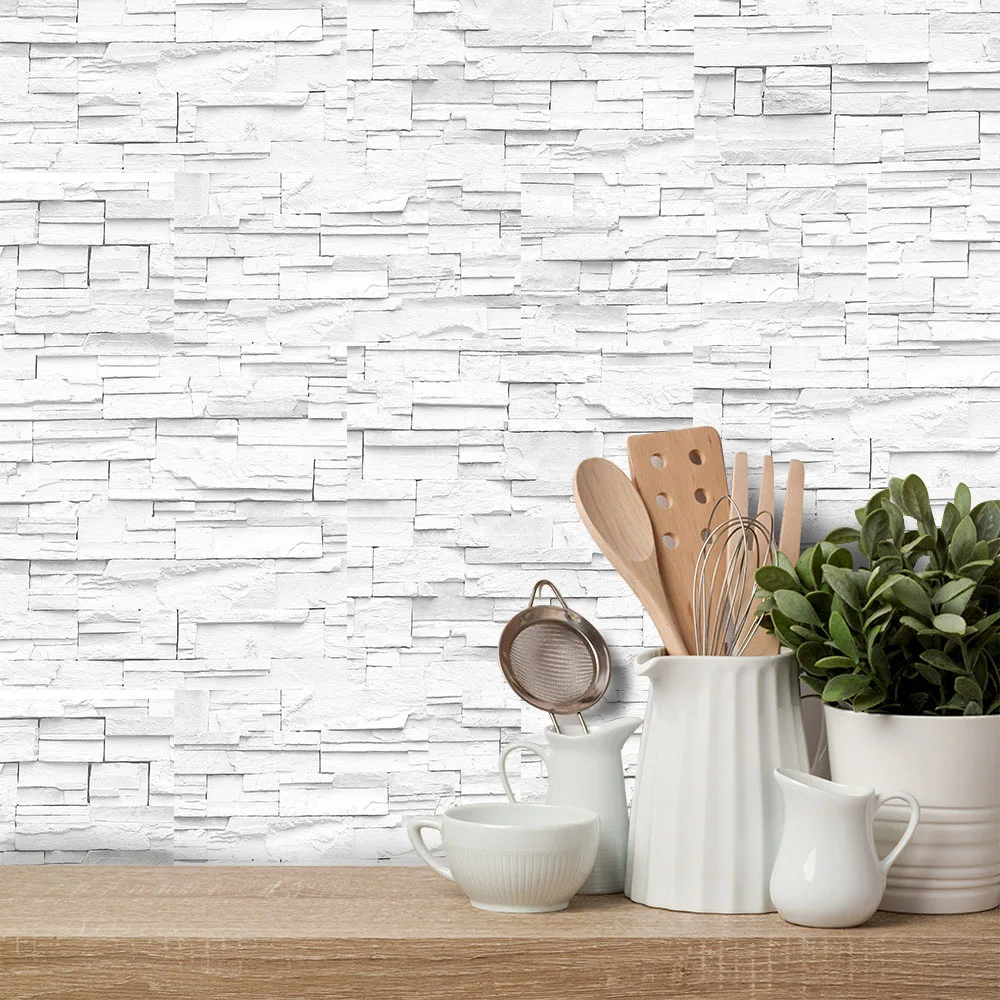 

9*Simple Bathroom Home Decor Tile Stickers Wall Decal Oil Resistant Waterproof