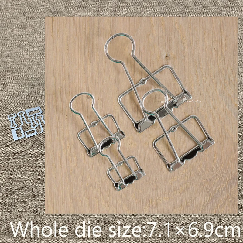 Новый дизайн металлические Вырубные штампы для рукоделия два вида зажимов