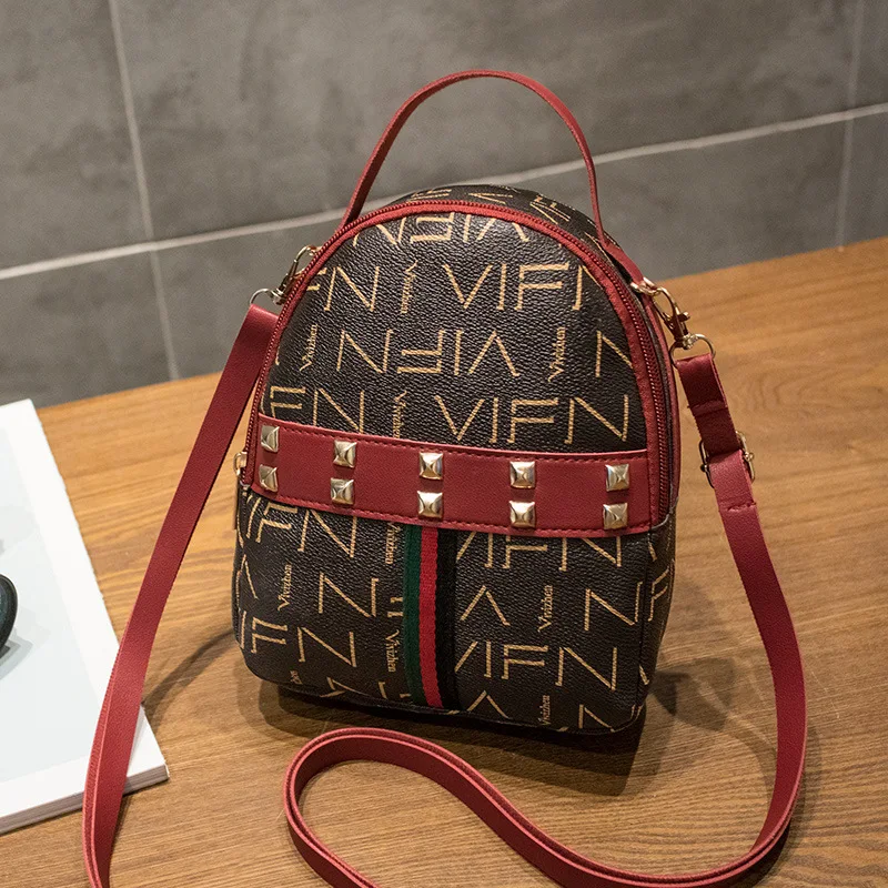 

2021 Women Tote Handbags Casual Large Capacity Ladies Shoulder Bag Simple Fashion Female Messenger Bags Multiple usages Backpack