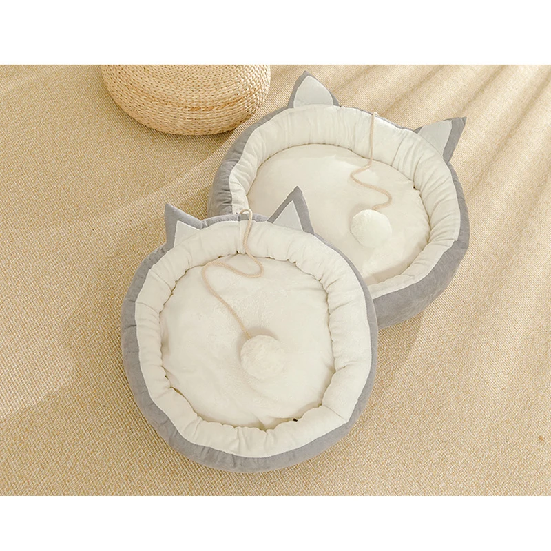 Лежанка для кошек и котят зимняя теплая водонепроницаемая | Дом сад