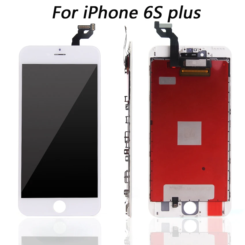 

10 pcs AAA Display for iPhone 6S Plus LCD Complete with Frame Touchscreen for iPhone 6S Plus LCD Display Black White