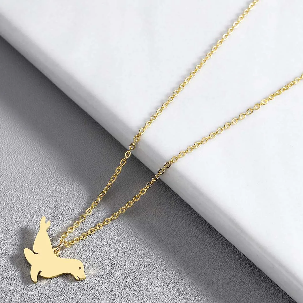 Женское ожерелье с подвеской Cxwind Очаровательное морскими животными Океанский