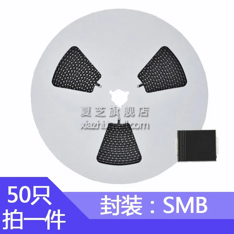 50 шт./лот S2M выпрямительный диод RL207 в упаковке SMB DO-214AA 2A/1000V | Электронные