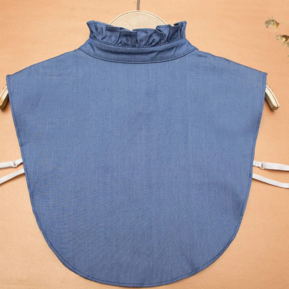 Винтажная блузка рубашка одежда модный джинсовый галстук на пуговицах