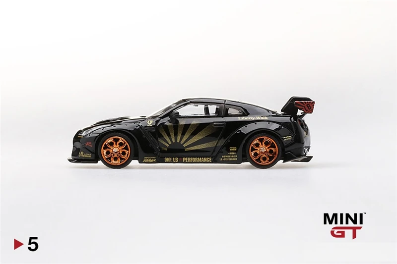 MINI GT 1:64 LB Works GT-R R35 Type 1 alloy toy car toys for children diecast model Birthday gift | Игрушки и хобби