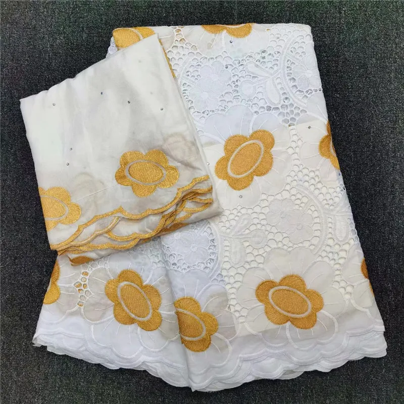 

New arrival Stone african Bazin riche fabric with embroidery Cotton lace bazin riche dress material Nigerian BZ001