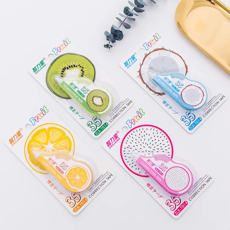 

Creative Fruit Correction Tape Cute Diary DIY scrapbooking Stickers Stationery gift office School Supplies