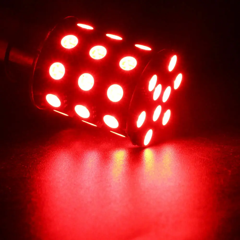 

50PCS S25 P21/5W 1157 BAY15D 5050 36 SMD 12V DC Car Led Light Turn Signal Tail Rear Light White/Red/Yellow Color