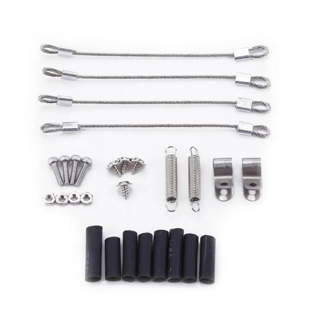 

Durable Steel Rope Double-end Pulling Rope for Axial 1/10 SCX10 TRX-4 RC Crawler Car Modification Parts