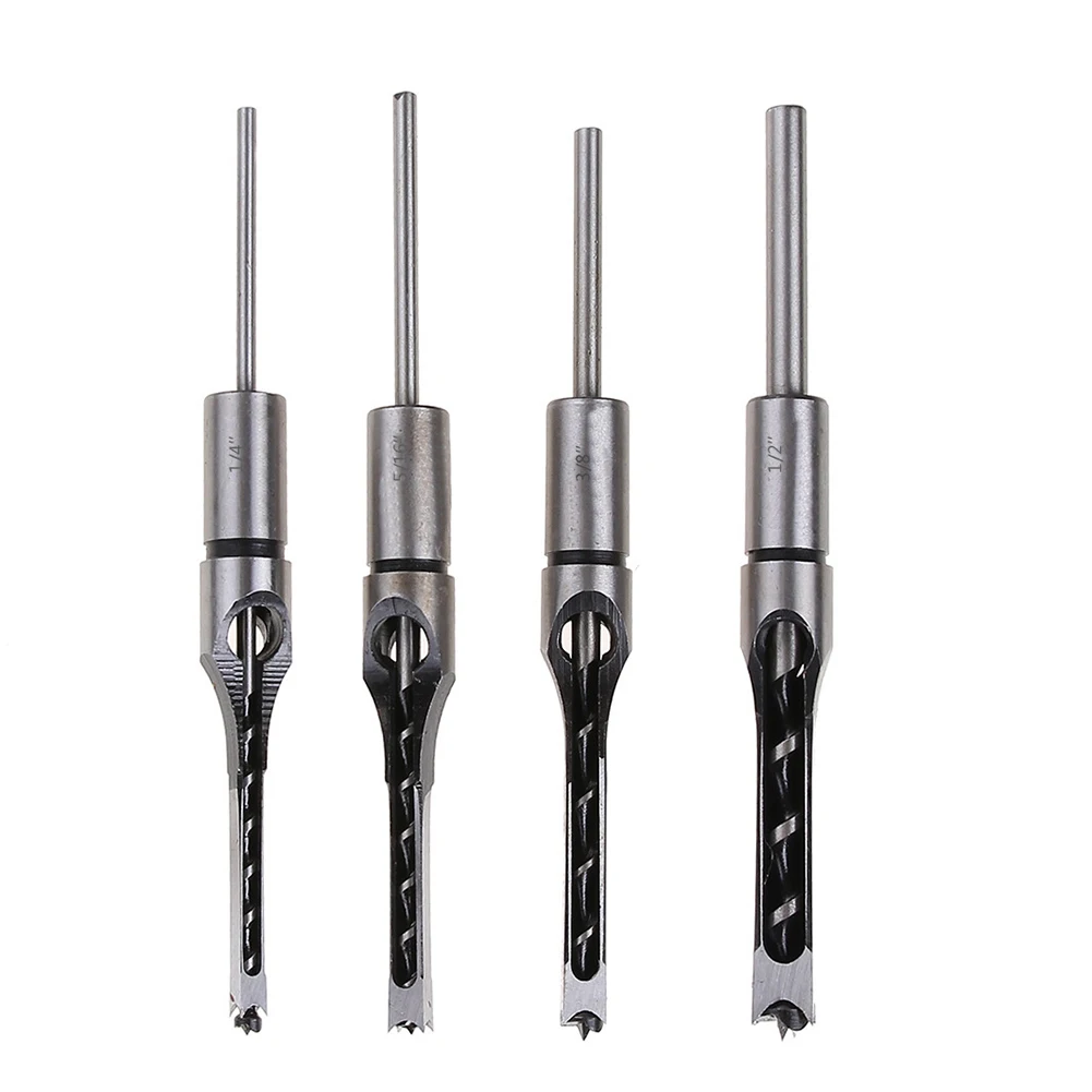 

Square Hole Saw Drill Bit Set Drill Bit WoodWorking Tool High Speed Steel