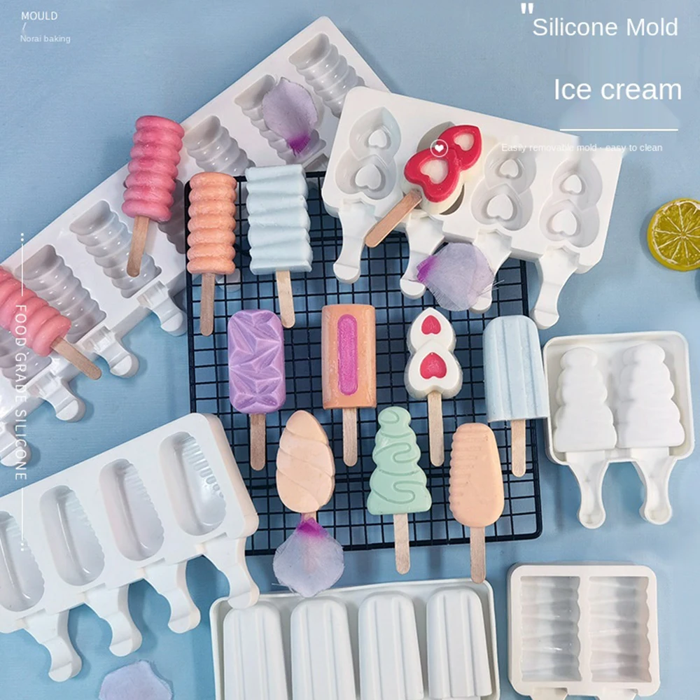 

Ice Mold DIY Handmade Creative ice Cream Popsicle Ice Cream Silicone Mold Chocolate Mold Ice Cream Makers Popsicle Mould