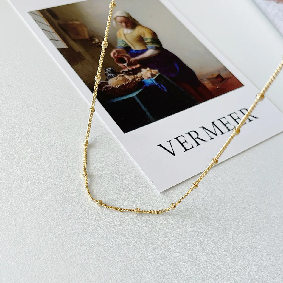 Женское Ожерелье темпераментная простая и модная подвеска ожерелье до ключиц