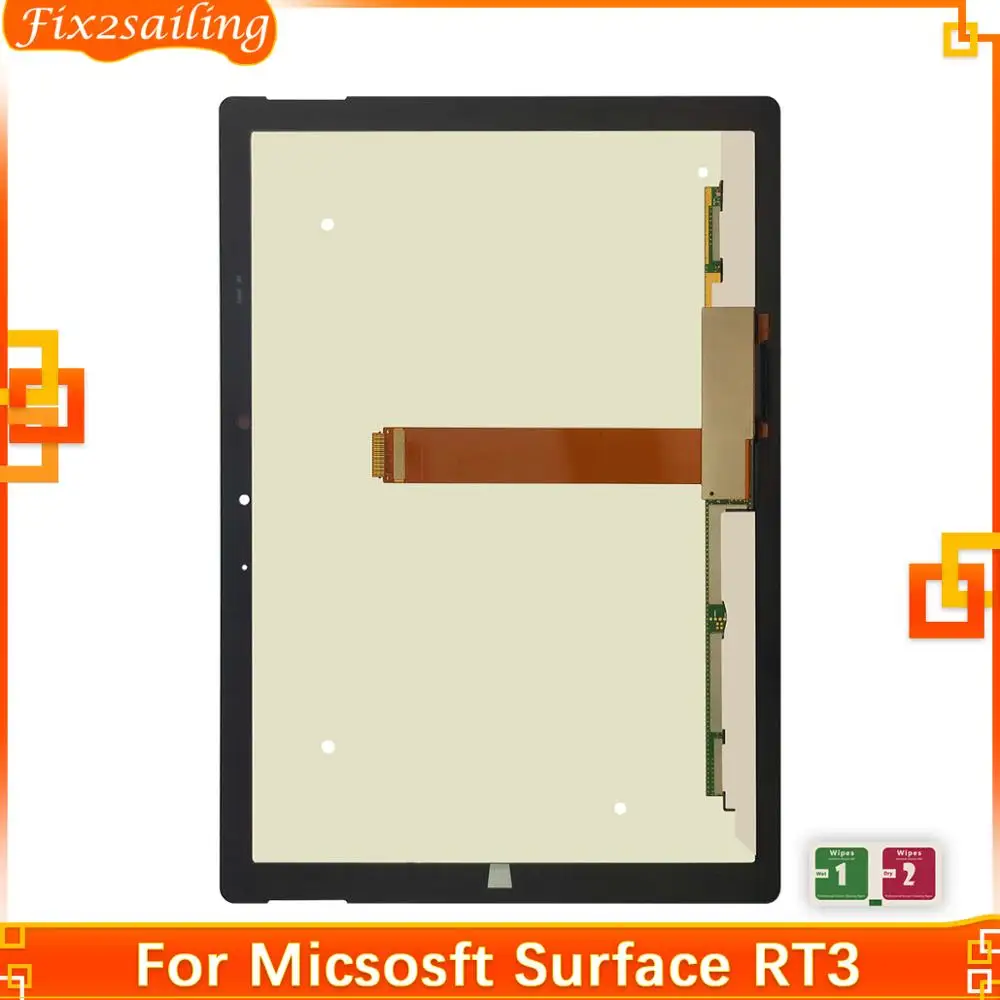 Оригинальный ЖК-дисплей 10 8 дюйма для Microsoft Surface RT3 1645 сенсорный экран дигитайзер