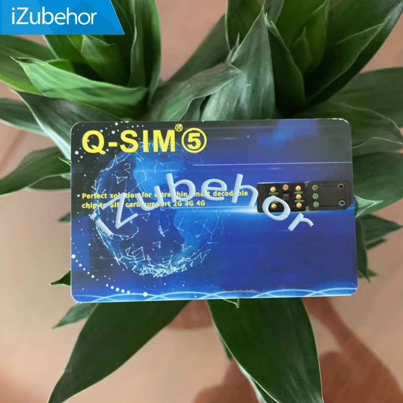 Поддержка IOS13 Q SIM 5 для iphone 5/5c/5s/6/6p/6s/7/7p/8/8p/x новейшая автоматическая версия 3G 4G