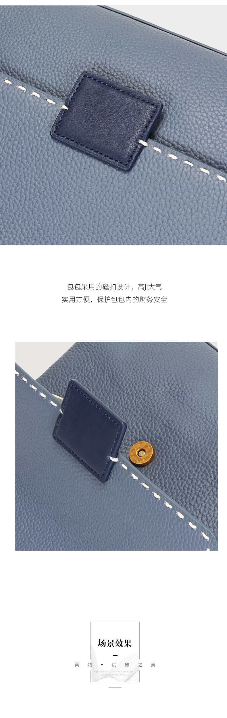 

2021 new leather handbag shoulder bag diagonal fashion simple wild female underarm bag purses and handbags luxury designer