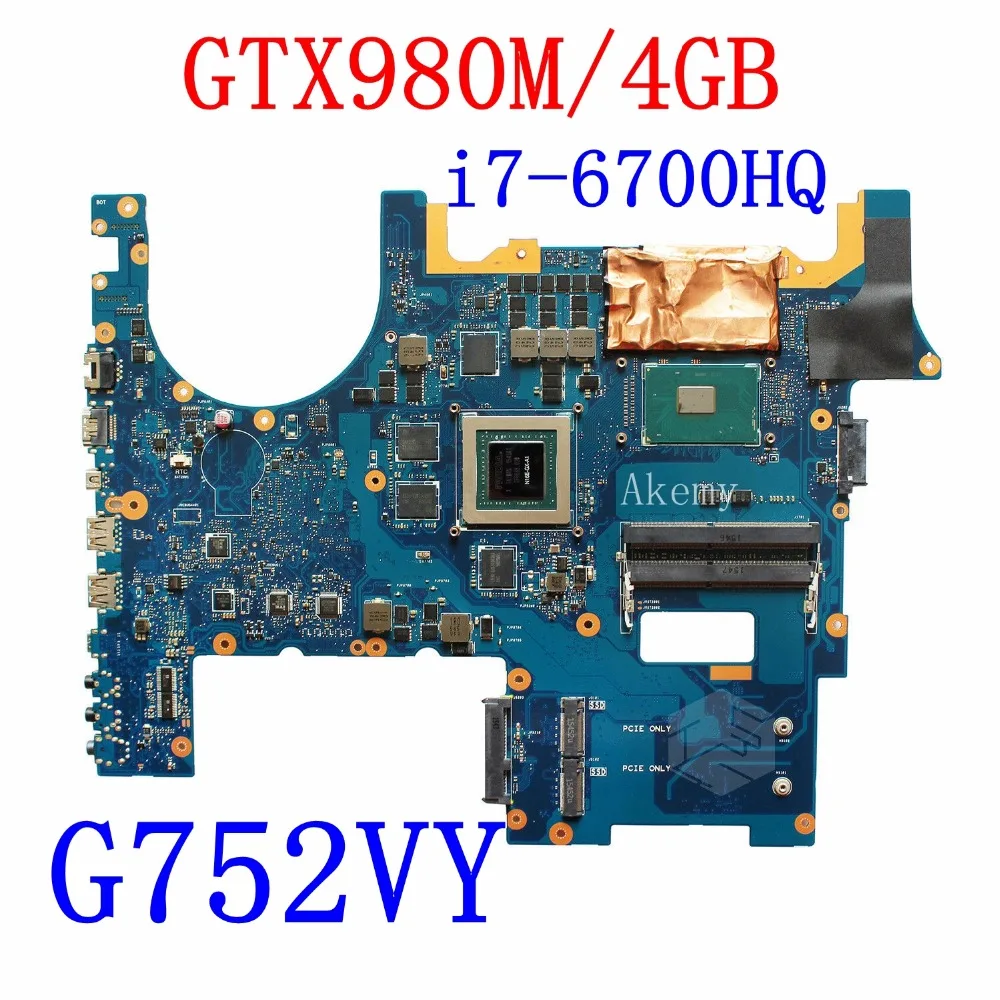 Материнская плата ROG для ноутбука ASUS G752VS G752VM G752VY G752VT G752VL G752V G752 тестирует