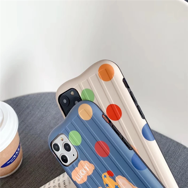 Чехол для телефона с изображением мультяшной дуги и 3D полосой счастливого