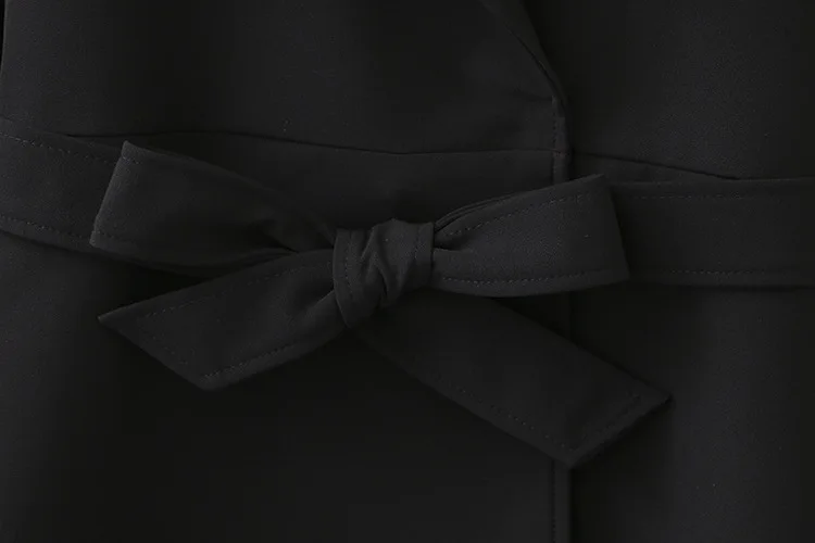 Trench Coat For Women Belt 2020 Spring Casaco Feminino tailored collar Fashion Female Outerwear Plus Size K1-0628 | Женская одежда