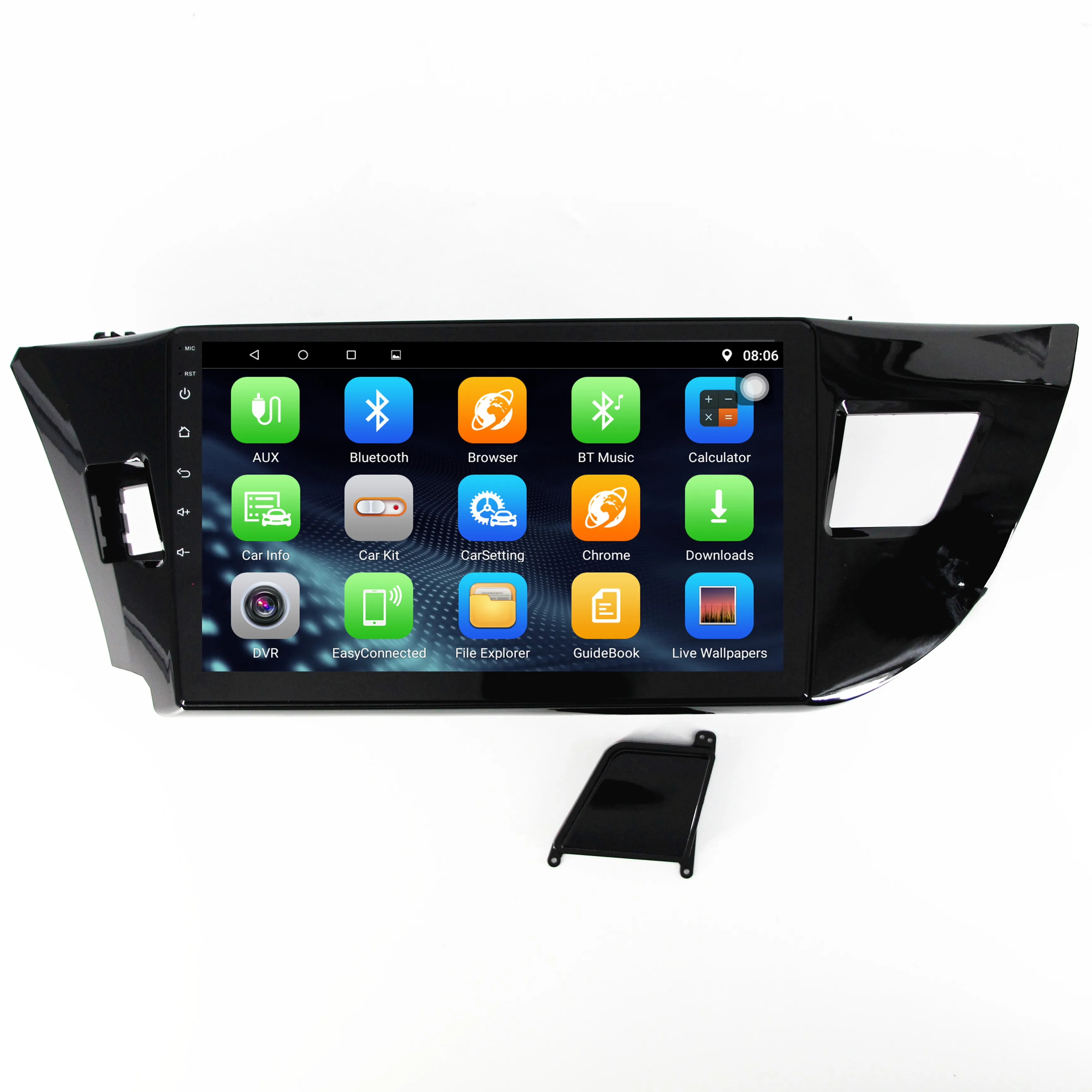 1din Android8.1 автомобильный аудио стерео радио для Toyota Corolla Lewin 2013 2014 2015 2 + 16G gps