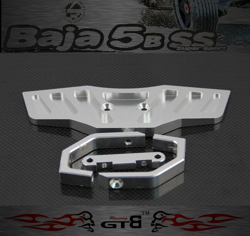 Передний/задний бампер GTB Racing из сплава для HPI KM Rovan Baja 5b SS GR021 RC Car 1/5 Gas | Игрушки и