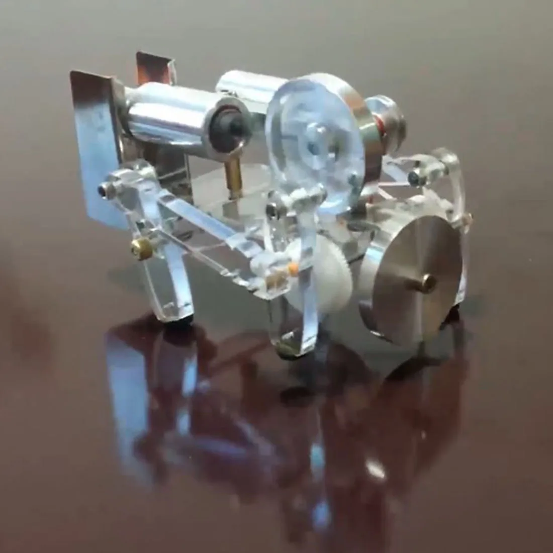 

Stirling Engine Four-Legged Mechanical Beast Model Science Experiment Teaching Aids Gift Educational Technology Toy Kids Gift