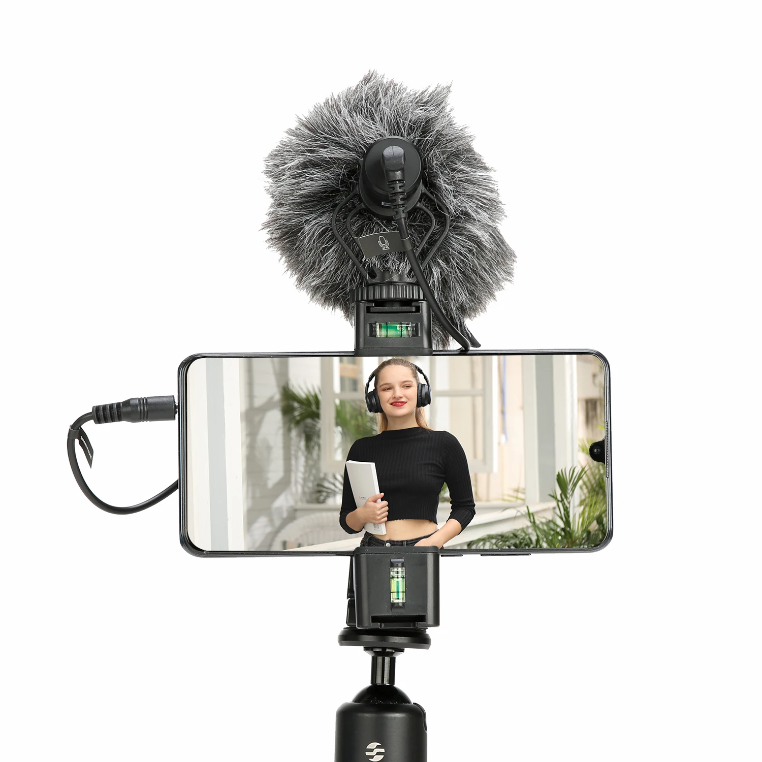 BOYA Двойной микрофон для камеры ПК смартфонов на Android DSLR-камер потребительских