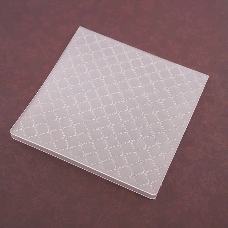 

DIY Plastic Concave-Convex Embossing Template Concave-Convex Plate Embossing Die Embossing Clip Em144
