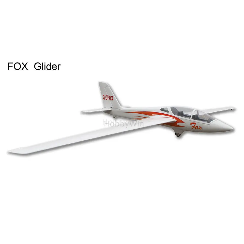 Фокс планер 3000 мм наклон Sailplane ARF без электронной части стекловолокна фюзеляж