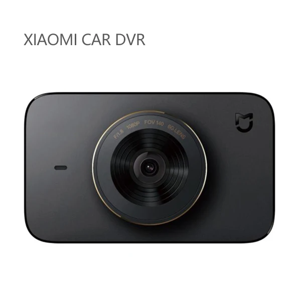 Xiaomi Mijia Smart car dvr камера Wi-Fi 1080P HD ночного видения Dash Cam Голосовое управление Вождение видео рекордер 140 градусов широкий угол - Название цвета: Xiaomi Dash Cam
