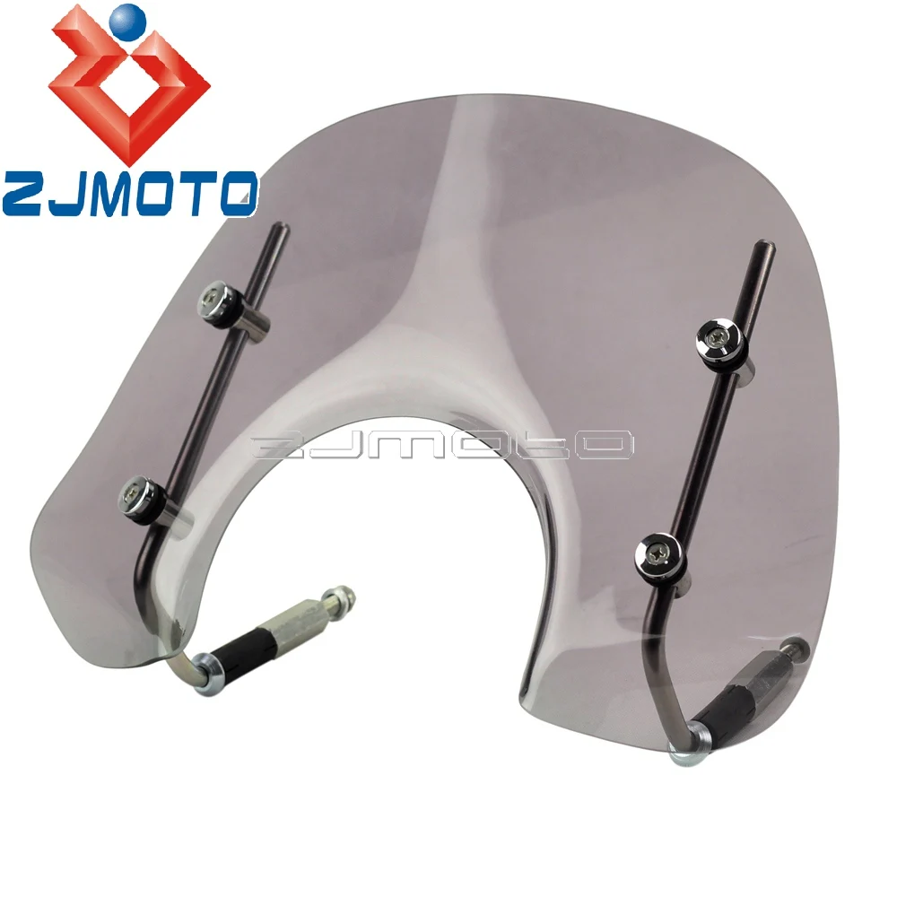 1 шт. ветровое стекло для скутера VESPA LX150 LX50 2005 2014 мотоциклетное Дымовое с винтами
