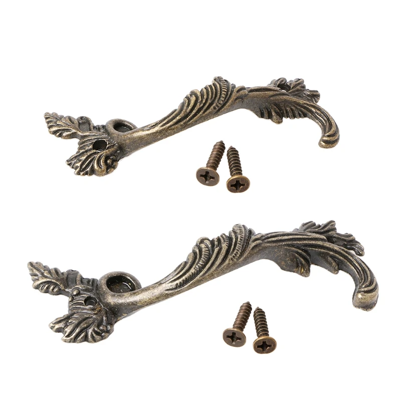 Полосатый лист резной Кухня шкаф с выдвижными ящиками потяните за ручку двери