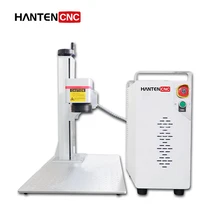 20W MAX Laser Source Mobile Phone CNC Laser Marking Machine For Stainless Steel Dog Ear Tag Metal Parts