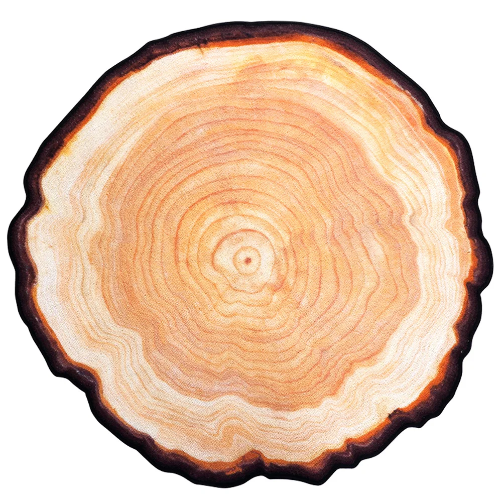 3D Печатный коврик дерево зерна рост Кольца Детский ползание игровой мягкая