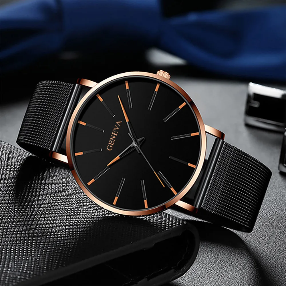 

Luxury Men's Quartz Wristwatch Color Pointer Scale Watches Clock Casual Temperament Men's Watches Relogio Masculino Top Brand