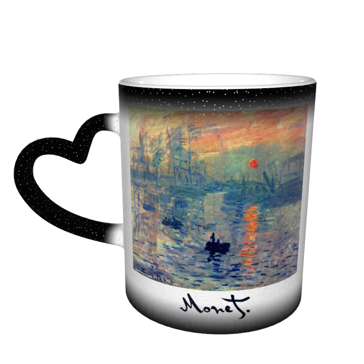 

Monet Mug Stylish Porcelain Mug Chat That Changes Color Cheap Cups