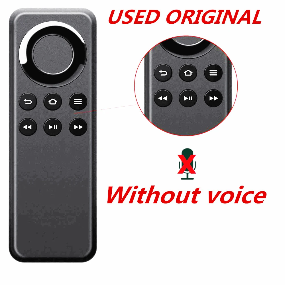 

CV98LM бывший в употреблении оригинальный Amazon Fire TV Stick пульт дистанционного управления для Amazon 1-го и 2-го поколения Fire TV Stick и Fire TV Box без голосово...