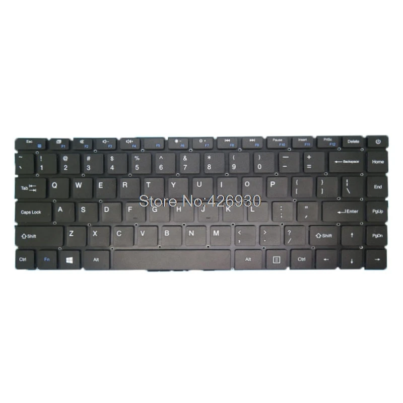 

Клавиатура ноутбука YXT-NB93-148 MB3081007 английский США черный без рамки Новый