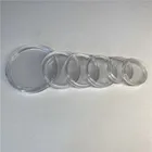Прозрачный пластиковый защитный чехол для капсул, 100 шт., 14 размеров 19, 20, 22, 25, 27, 30, 40 мм