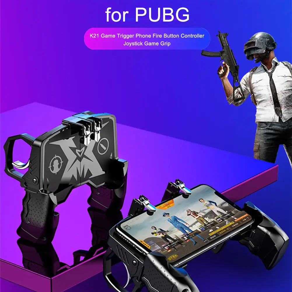 Мобильный геймпад L1R1 игровой контроллер K21 PUBG четыре пальца эргономичная ручка