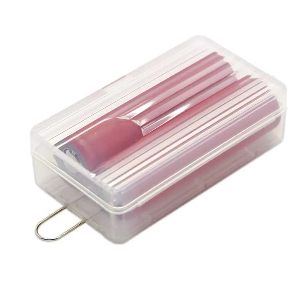 Прозрачный портативный жесткий пластиковый чехол держатель для аккумулятора