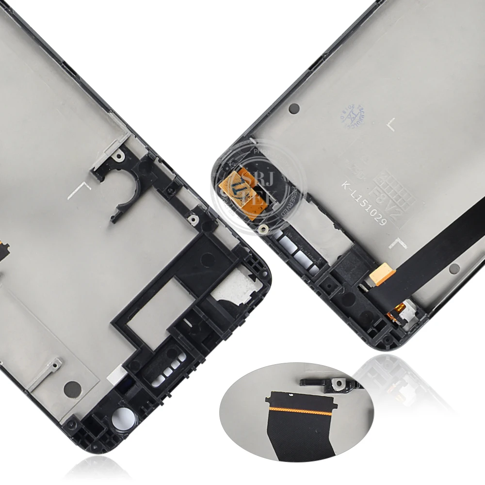 Srjtek для htc Desire 820 ЖК D820 Дисплей сенсорный дигитайзер стекло + рамка в сборе 5 дюймов