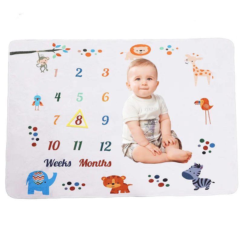 Фланелевое Одеяло для фотосъемки новорожденных 75x100 см | Детская одежда и обувь