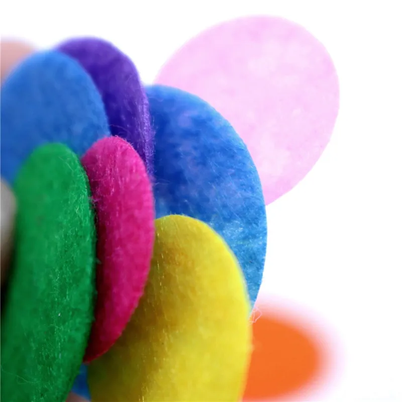 199 шт. круглые шерстяные войлочные поделки для детей листья деревья Аппликации