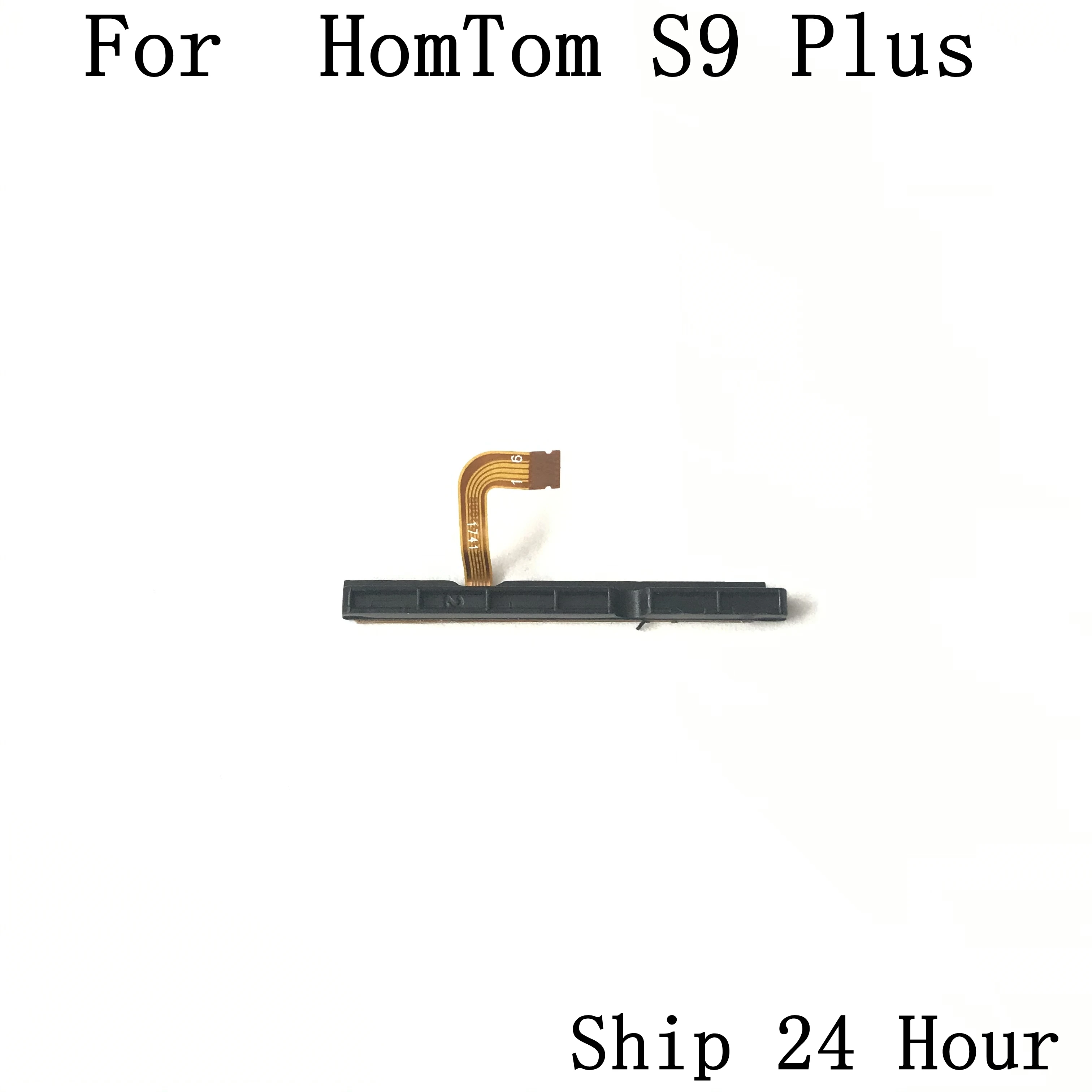 Гибкий кабель для FPC HomTom S9 Plus кнопка включения и выключения питания + с кнопкой