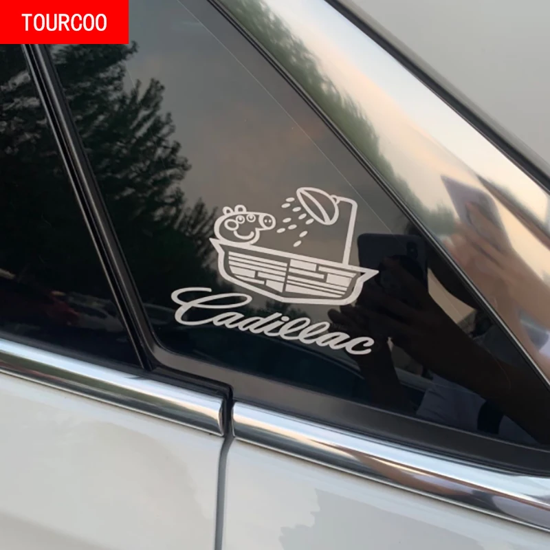 

Для Cadillac автомобильный Стайлинг декоративная наклейка устойчивая к царапинам Водонепроницаемая Персонализированная наклейка s