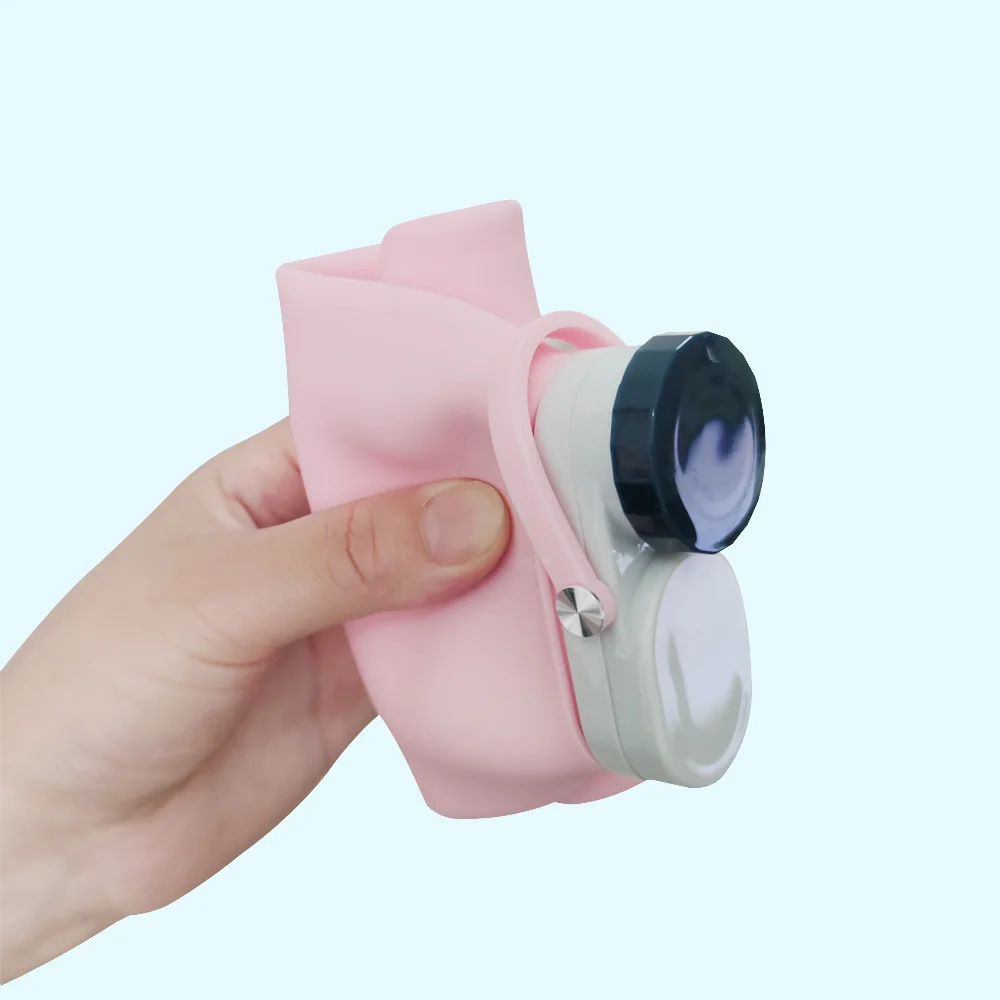 600 мл герметичные складной молока бутылки с водой силиконовые спортивные Посуда