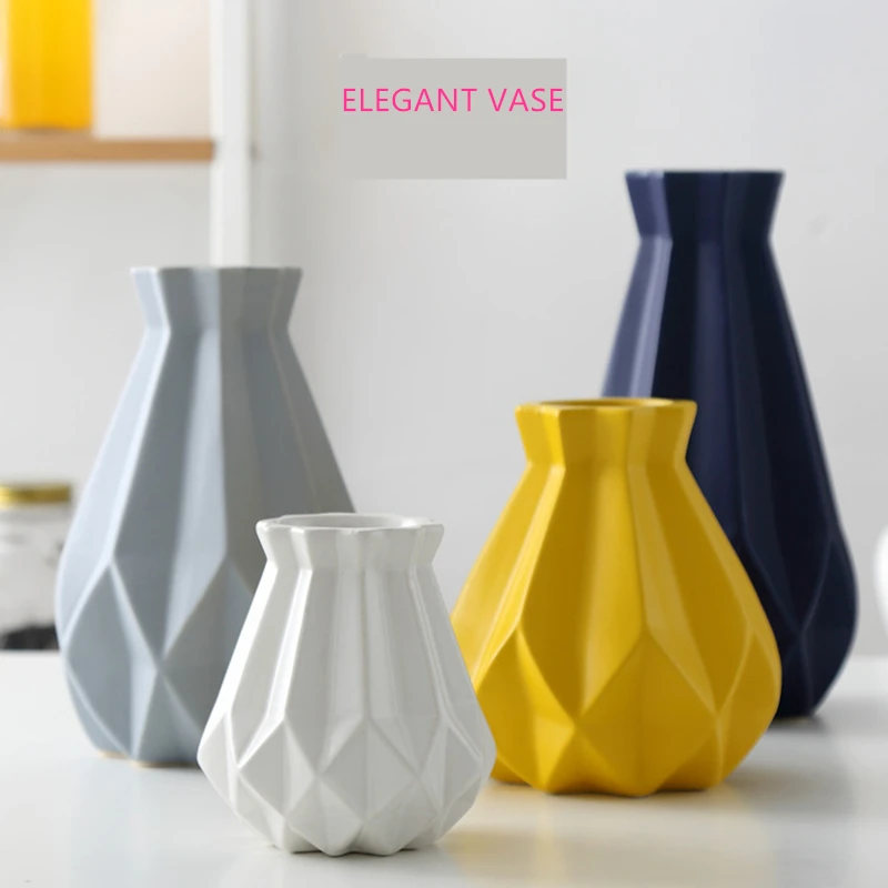 Фарфоровая ваза из матового алмаза в Европейском стиле современная модная