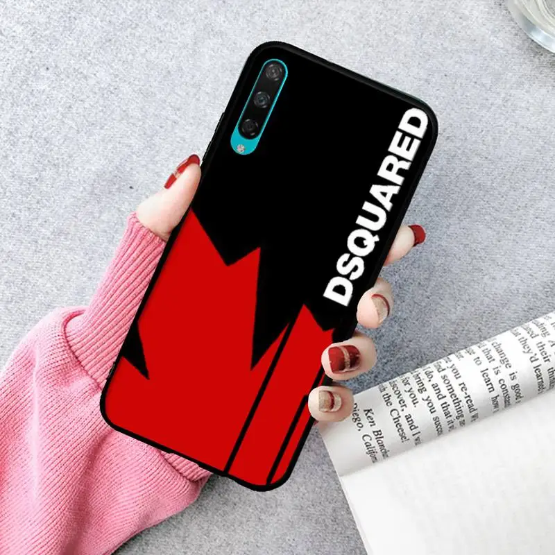 

Luxury Brand D2 Fashion DSQ2 Phone Case For Huawei P20 30 40 Pro Mate30 40 Pro Nova 7pro 7se Honor10 V9 10