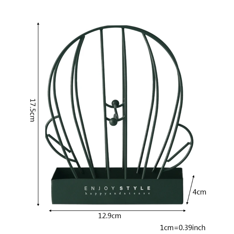 Металлический держатель для кактуса E8FE в скандинавском стиле стойка репеллентов