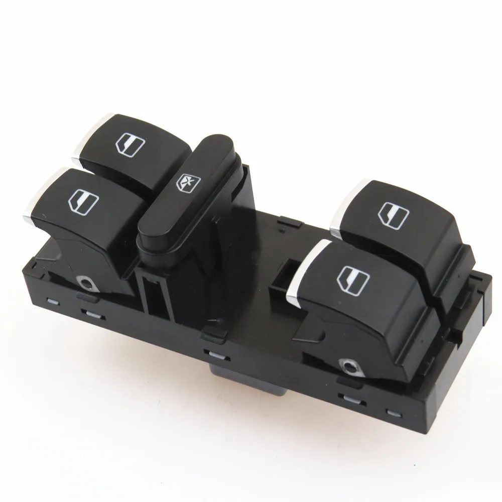 Драйвер FHAWKEYEQ хромированная кнопка переключения главного окна для VW Passat B6 3C GTI Jetta